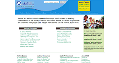 Desktop Screenshot of getasthmahelp.org